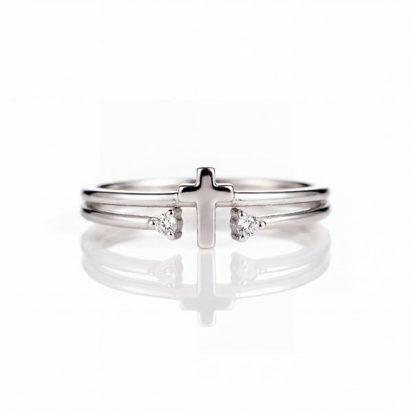 Spes Krzyż Pierścionek