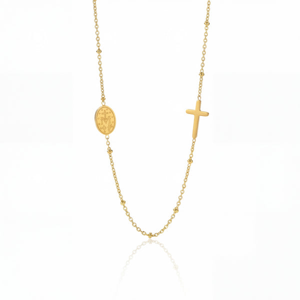 Ikon Krzyż Naszyjnik